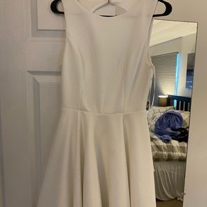 Super cute white dress. Perfect for bachelorette!